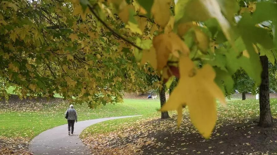 El otoño se asienta en A Coruña con temperaturas más altas de lo normal y nuevos colores en los parques