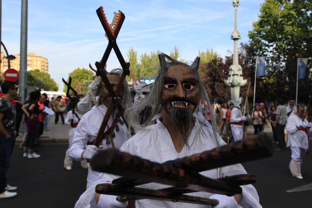 Desfile de mascaradas en Zamora