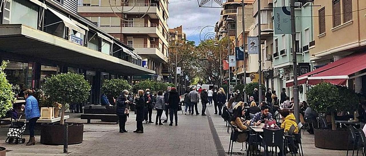 La avenida de la Libertad de San Vicente del Raspeig, punto neurálgico del municipio