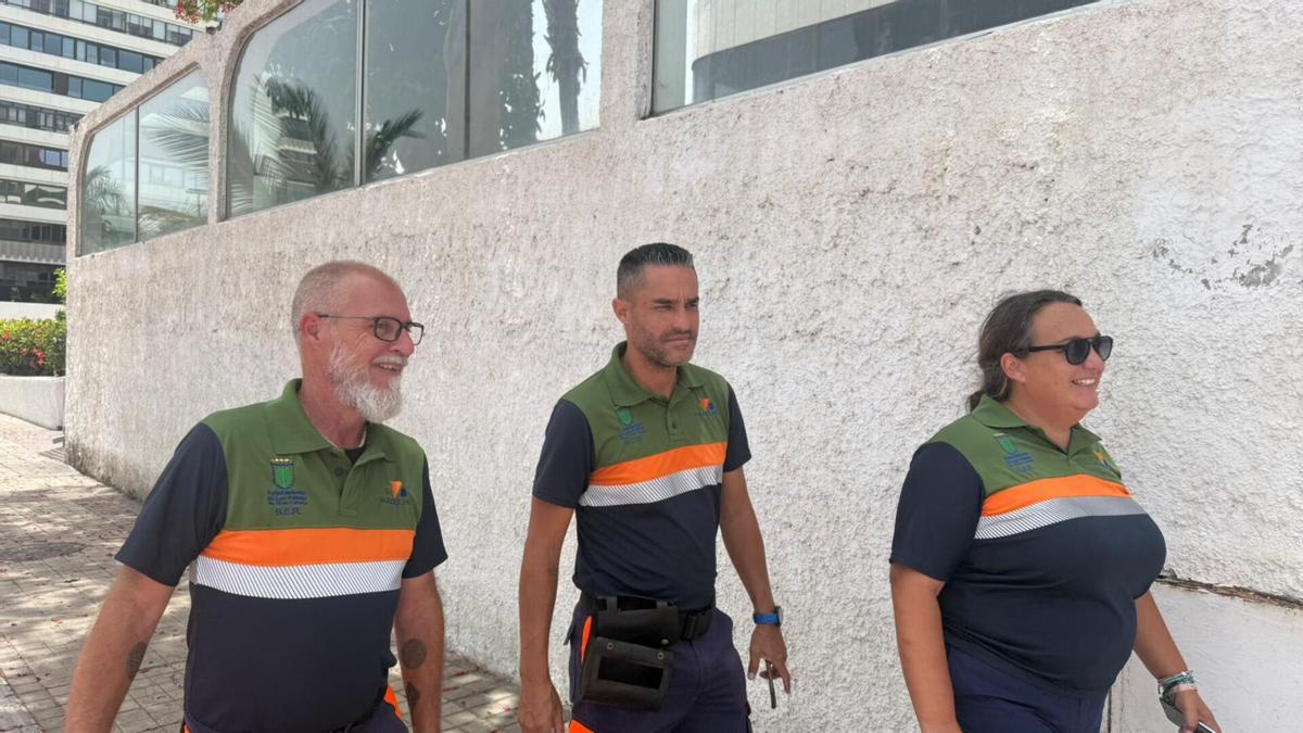 Trabajadores de estacionamiento regulado de Sagulpa