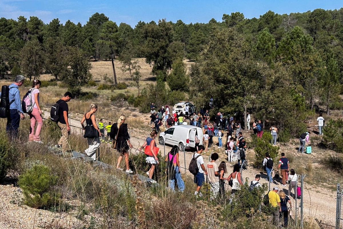 Una avería en la línea del AVE a Levante detiene varios trenes en Cuenca