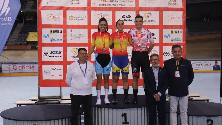 Balears suma cinco podios en el Nacional de ciclismo en pista de Omnium