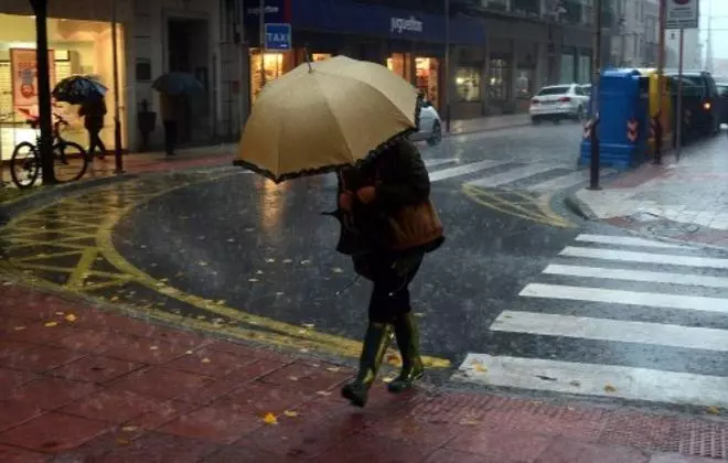 El temporal deja en Pontevedra mucha agua y pocas incidencias