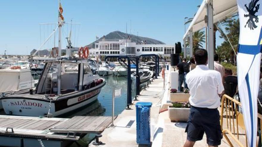 Instalaciones del Club Náutico de Altea.