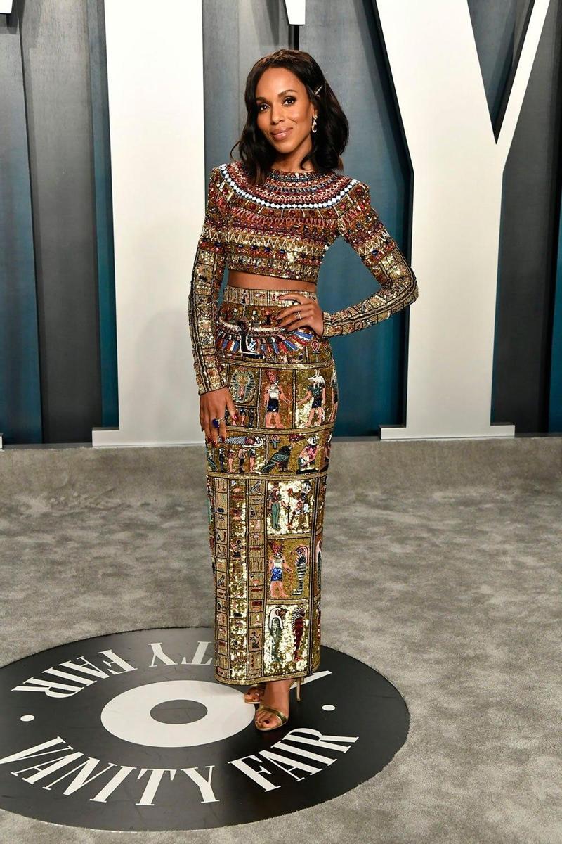 Kerry Washington, en la fiesta Vanity Fair post Oscar 2020