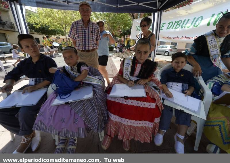 Visita residencia tercera edad y concurso de dibujo