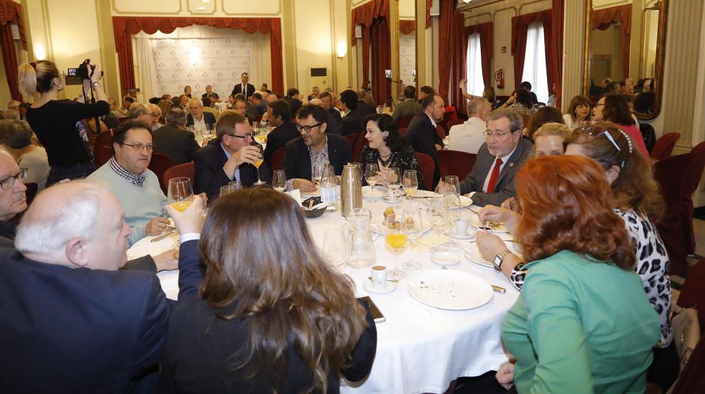 Desayuno con Amparo Marco en el Casino Antiguo de Castelló