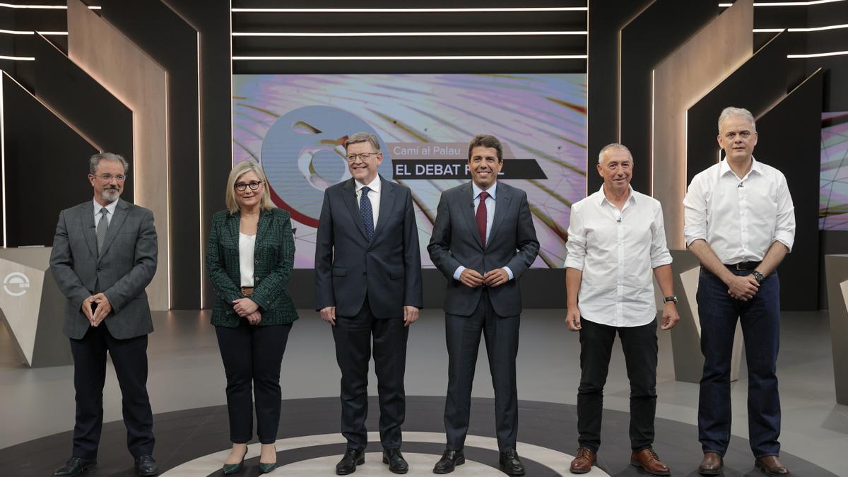 À Punt acoge el debate final entre los candidatos a la Presidencia de la Generalitat