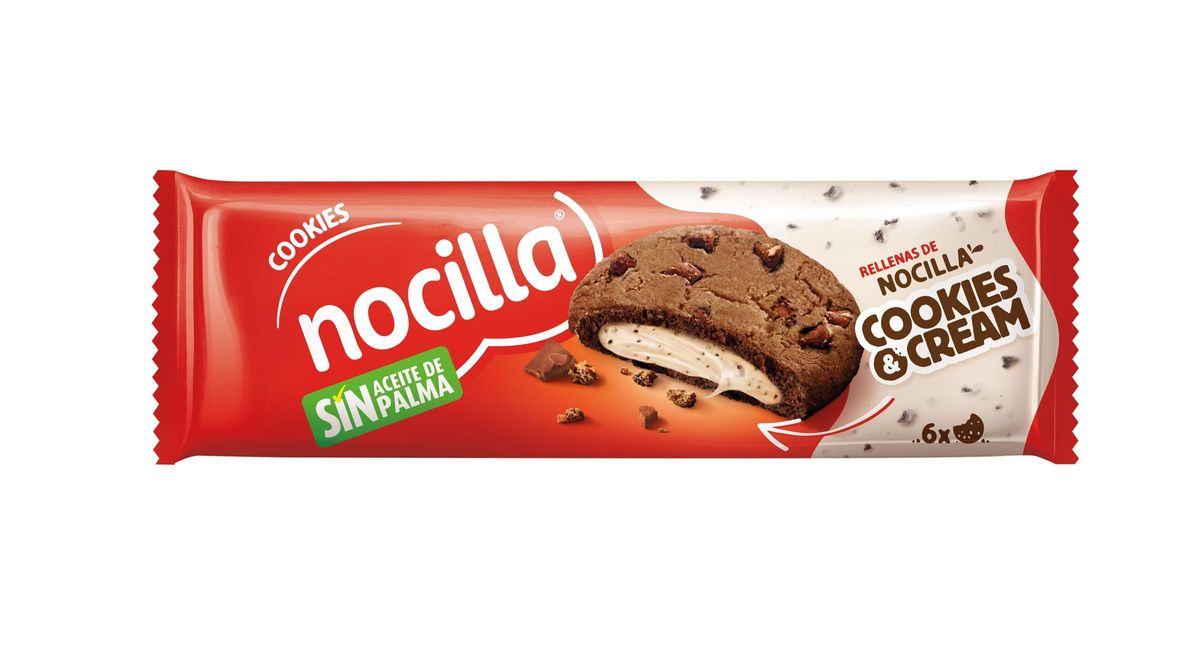 Nocilla Cookies&amp;Cream, la primera Nocilla con trocitos de galleta de cacao