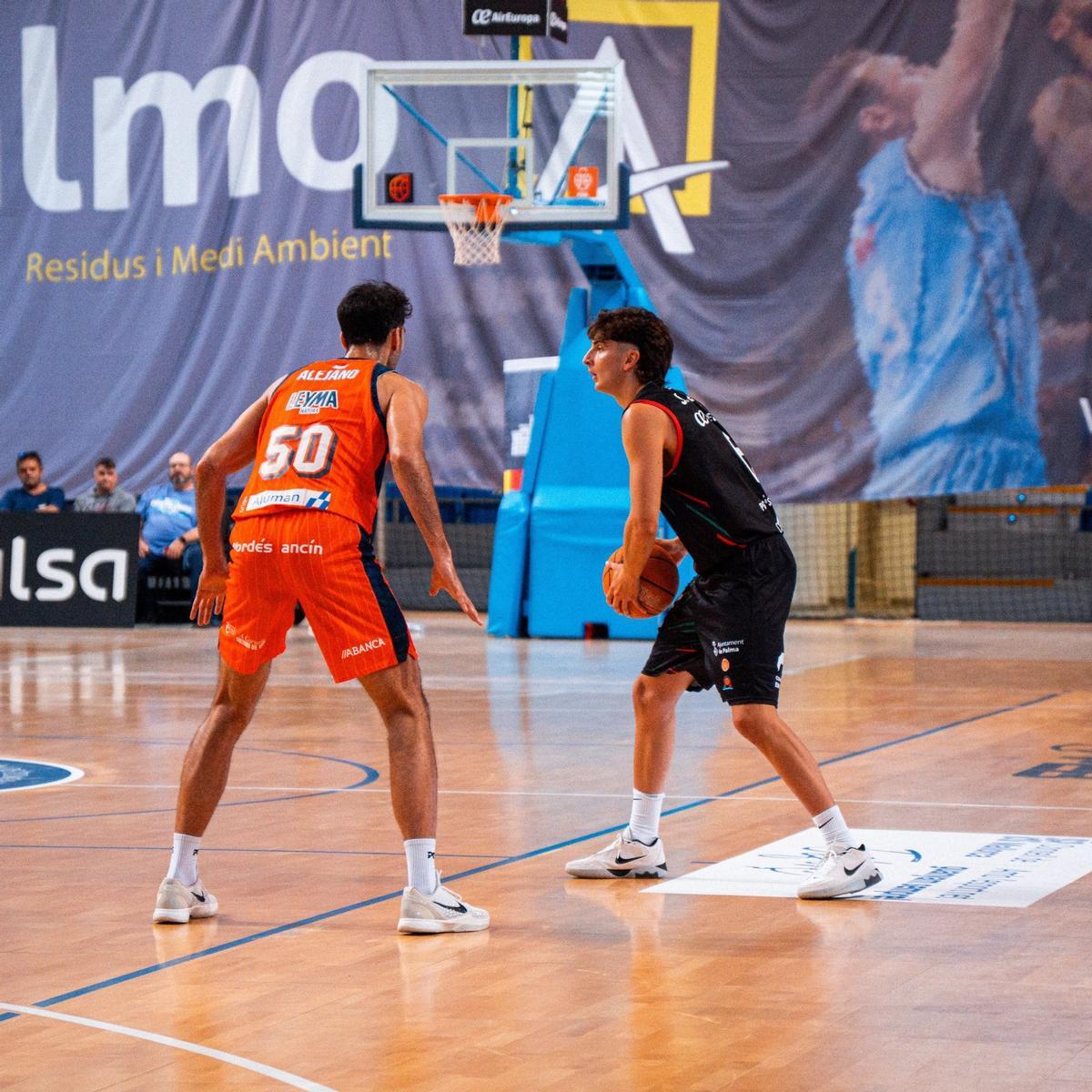 Imatge del darrer partit del Fibwi contra el Corunya a Son Moix.