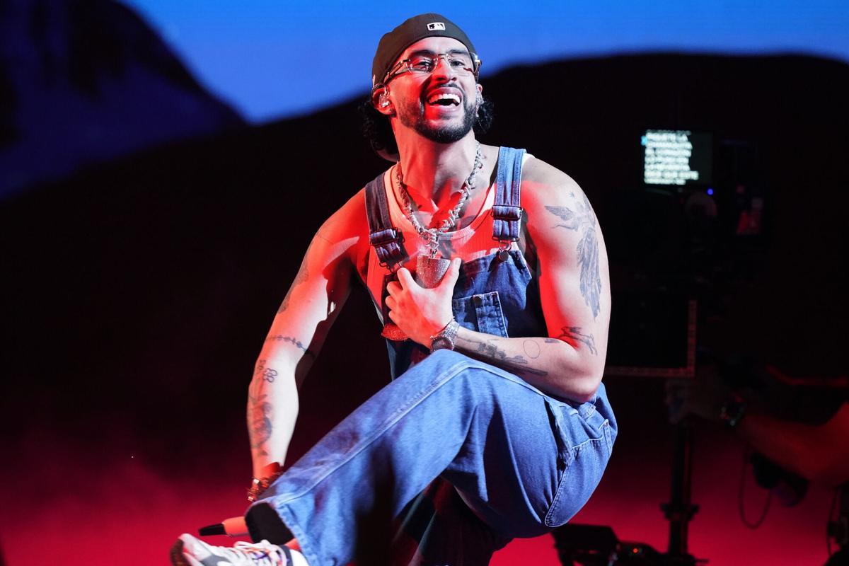 Bad Bunny en los Latin Billboard Awards de 2023.