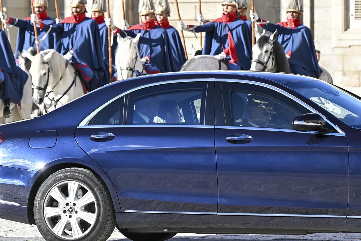 Acto en el Palacio Real por los 50 años de Monarquía. Acto en el Palacio Real por los 50 años de Monarquía.