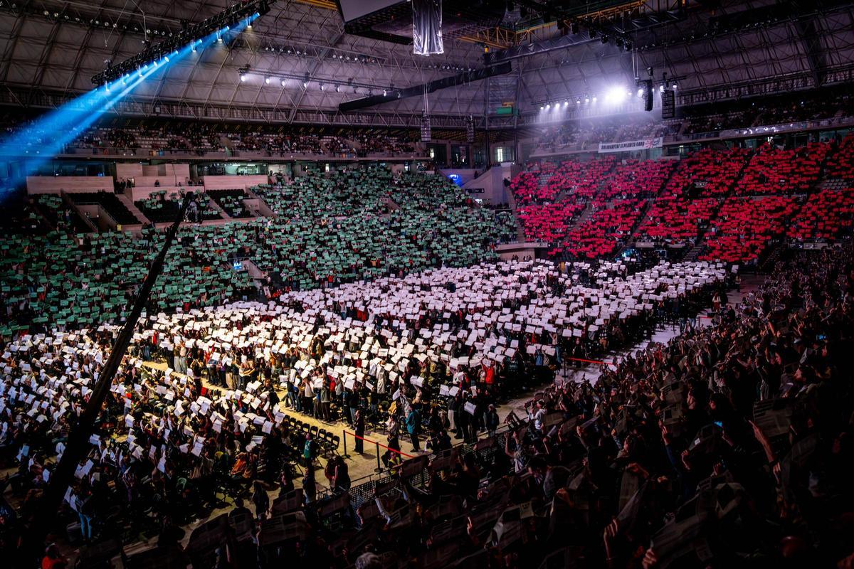 Concierto por Palestina en el Palau Sant Jordi