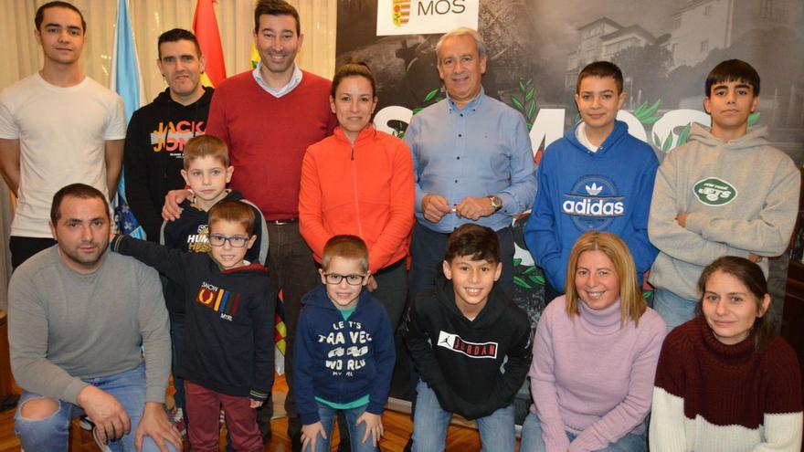 Ocho medallistas de Mos en la Copa Galicia de Taekwondo