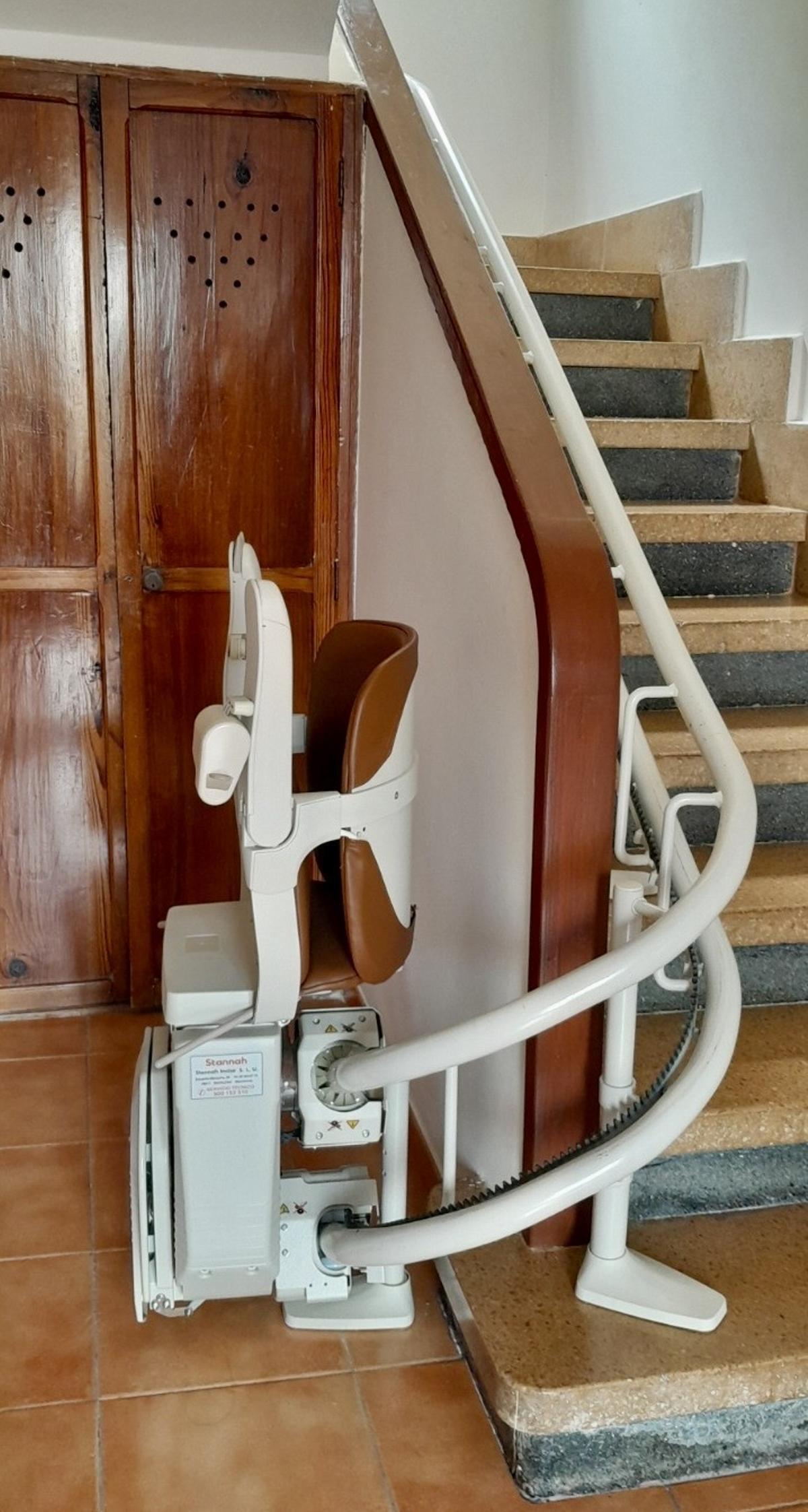 Obras de accesibilidad en una vivienda, que financia el Cabildo de Gran Canaria.