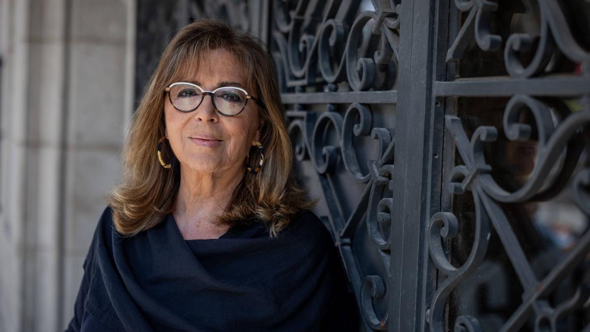 La cantante y compositora Maria del Mar Bonet, este 10 de abril en Barcelona.