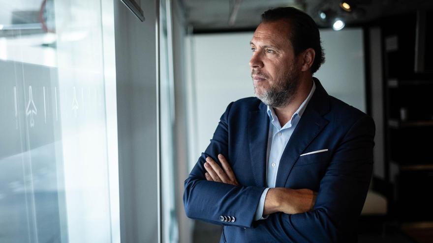 Entrevista al ministro Óscar Puente en La Palma