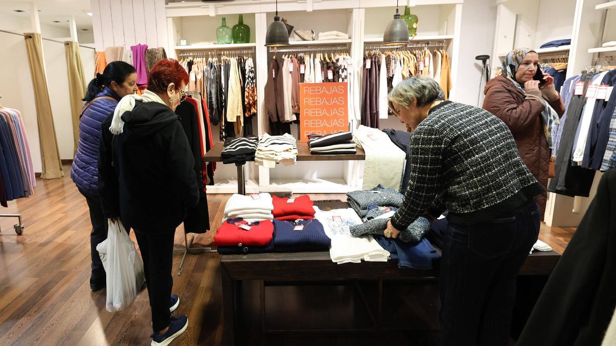 Las rebajas en la tienda Pop Up
