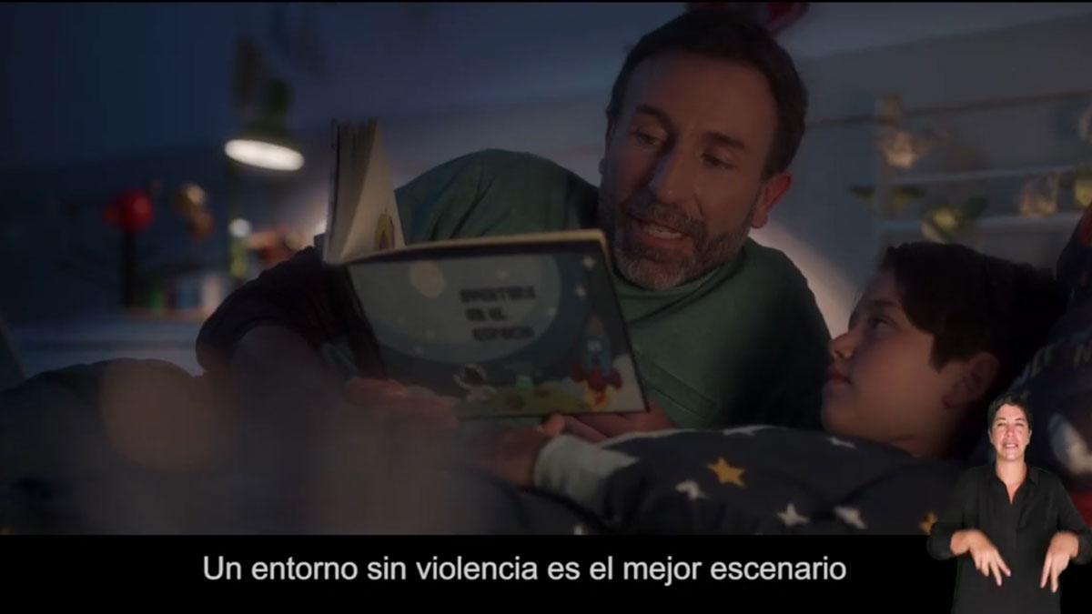 Campaña de Sanidad para concienciar sobre la violencia hacia los menores.