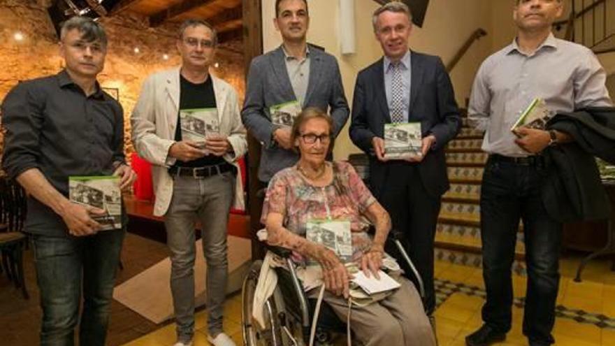 Patricia Langdon-Davies en la presentació d&#039;«El llibre del forat al mig», el juny de l&#039;any passat.