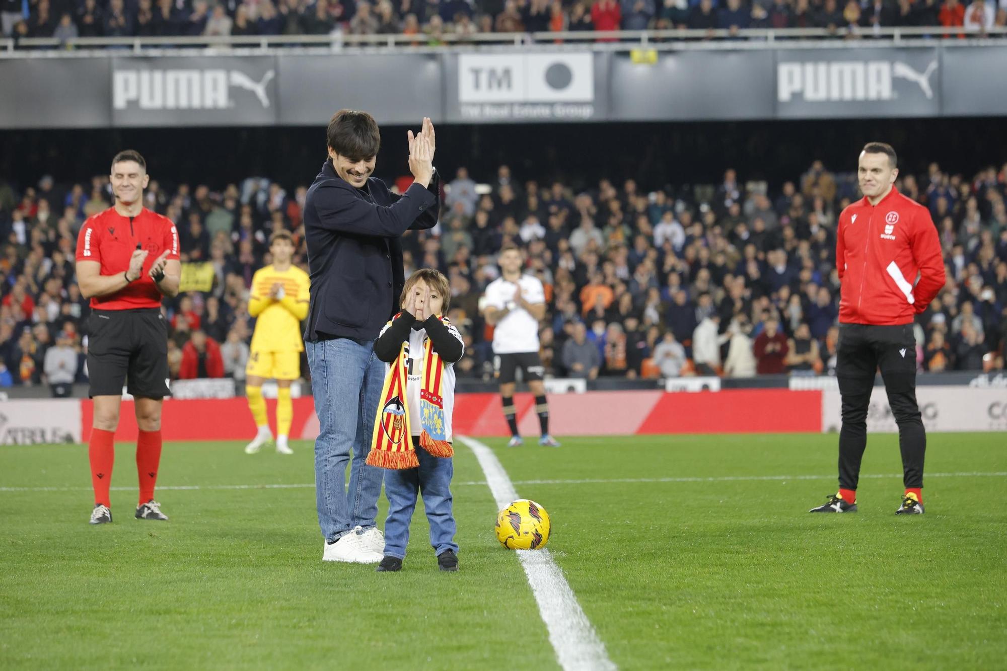 Valencia - Barça en imágenes