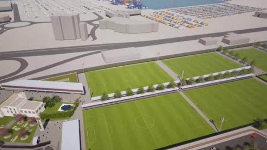 El Levante UD presenta su nueva Ciudad Deportiva en Nazaret