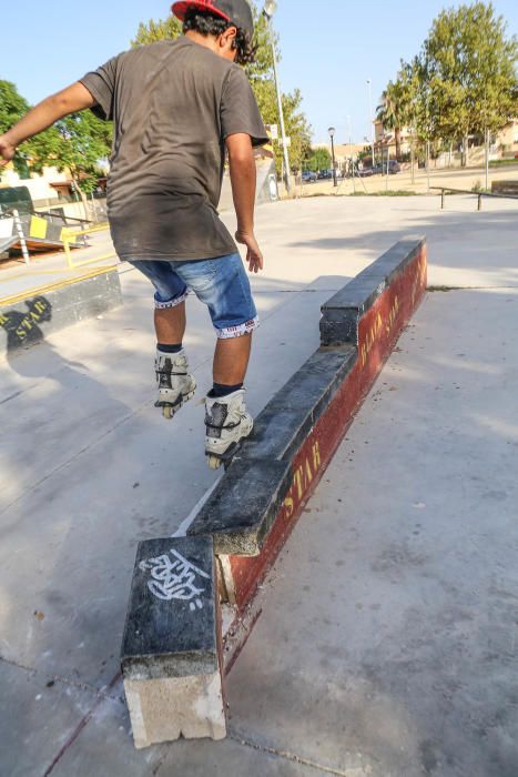 Acrobacias con demasiado riesgo en el «Skate park»