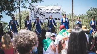 Nueva Ciudad festeja con música y baile a su patrona