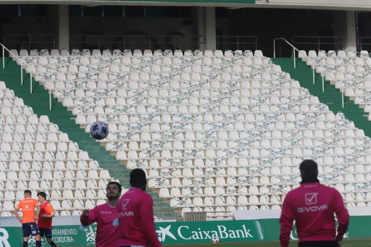 Frenazo en seco del Córdoba CF