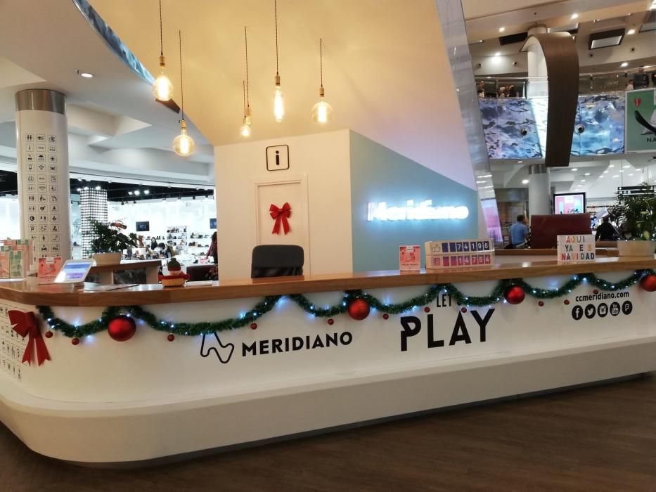 Decoración de Navidad del Centro Comercial Meridiano