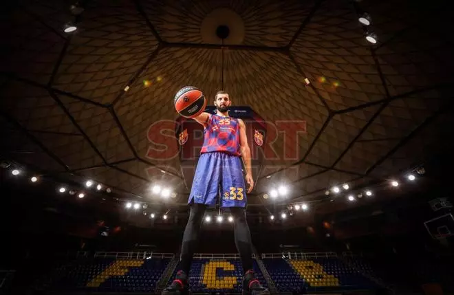 Las mejores imágenes de Nikola Mirotic en el FC Barcelona