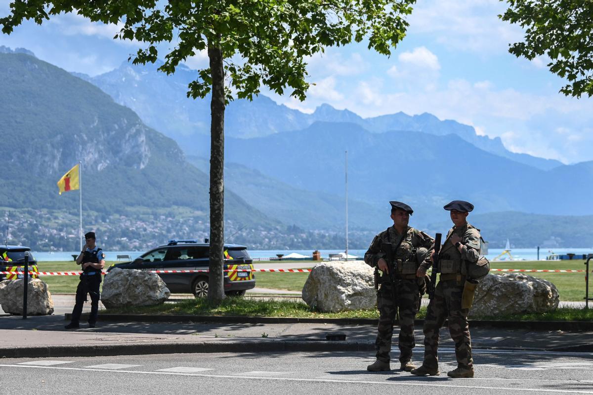 Ataque con cuchillo en un parque infantil en Annecy (Francia)