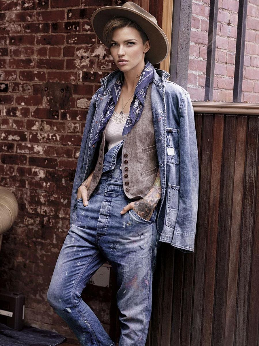 Ruby Rose para Denim &amp; Supply Ralph Lauren primavera/ verano 2016