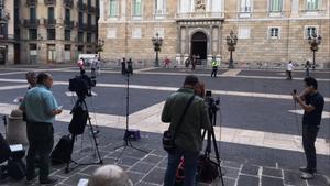 El Palau de la Generalitat.