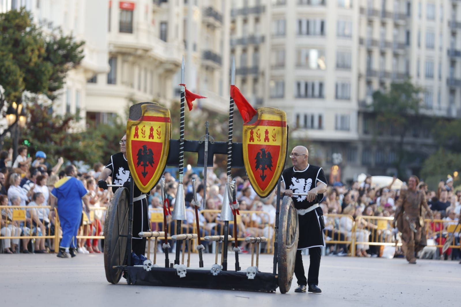 Los moros y cristianos del 9 d'Octubre, en imágenes