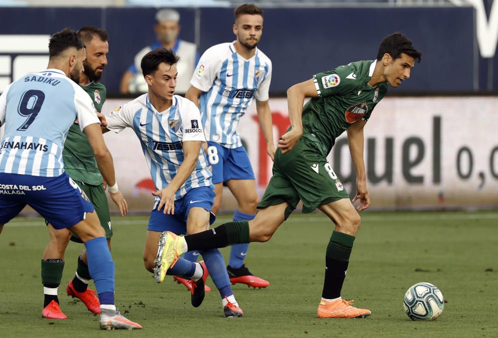 El Dépor pierde 1-0 en Málaga