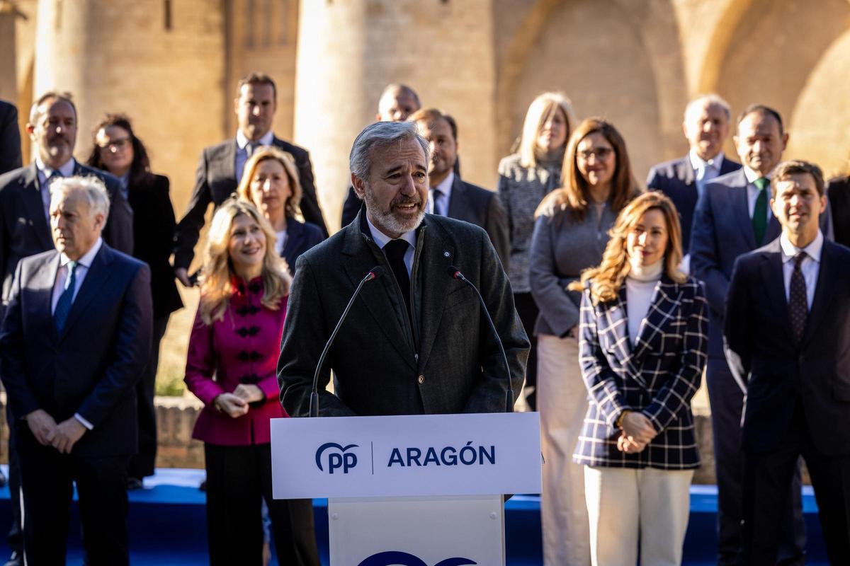 En imágenes | Acto de presentación de las listas del PP por Zaragoza para las elecciones del 8F
