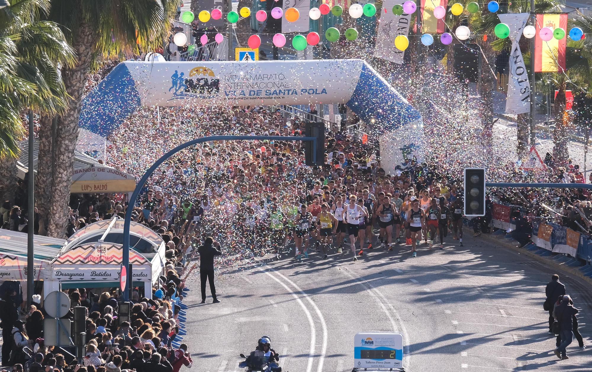 Así ha sido la 31 edición de la Mitja Marató de Santa Pola