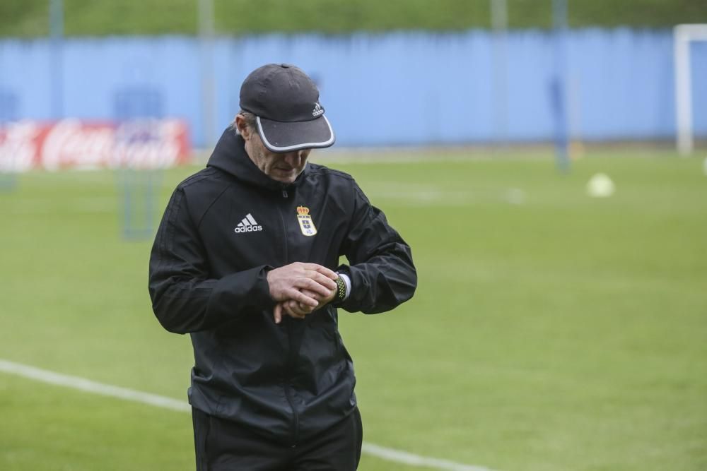 Entrenamiento del Real Oviedo