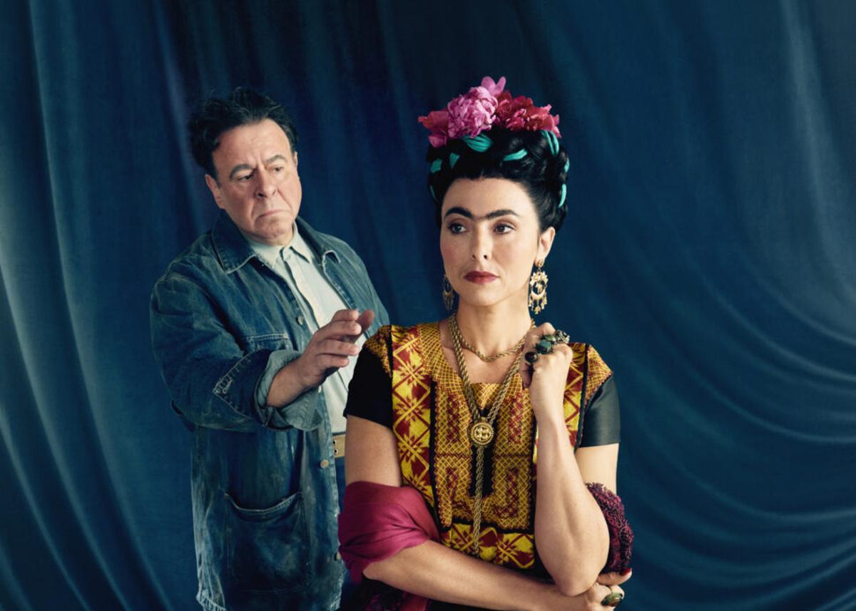Carlos Álvarez e Isabel Leonard, como Diego Rivera y Frida Kahlo en una imagen promocional de la ópera