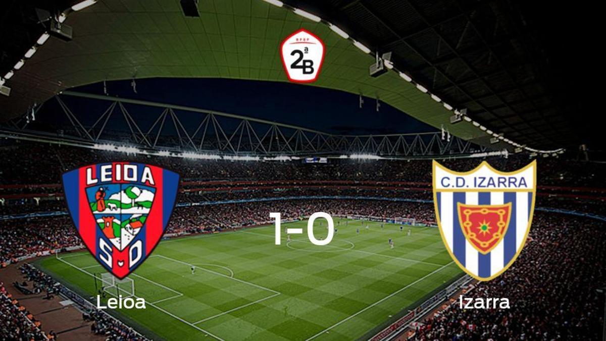 El Leioa gana por 1-0 al Izarra