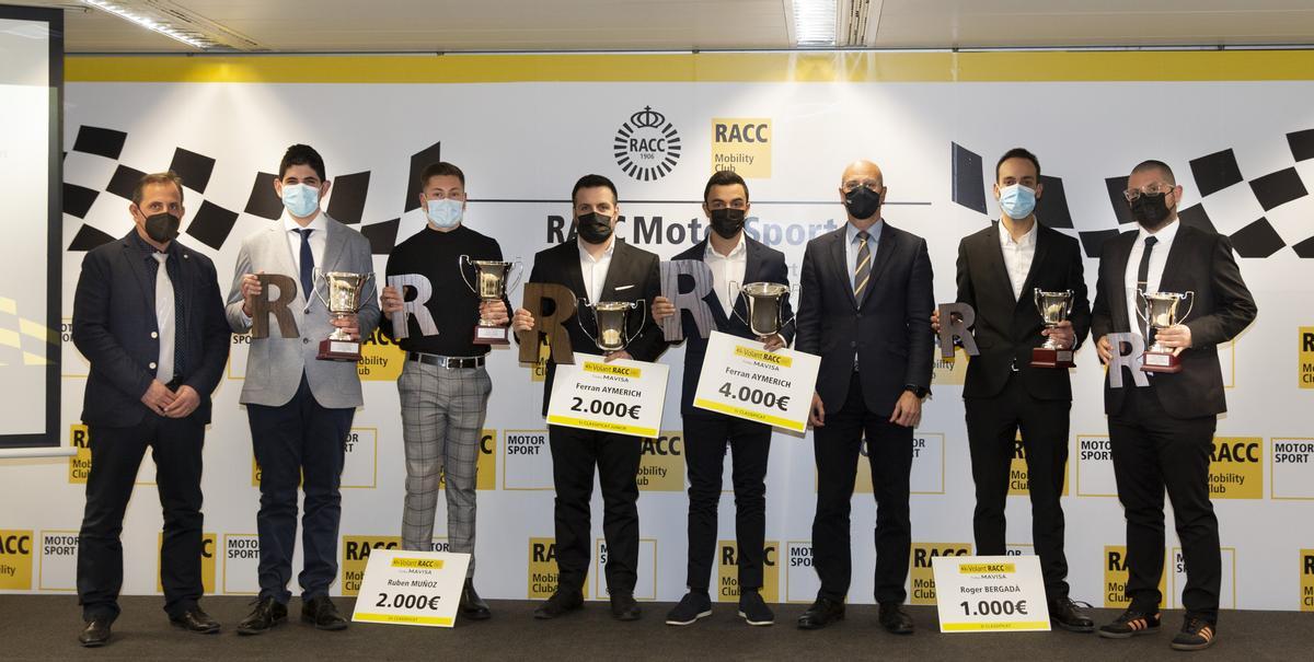 Entregados los premios Racc Motor Sport 2021