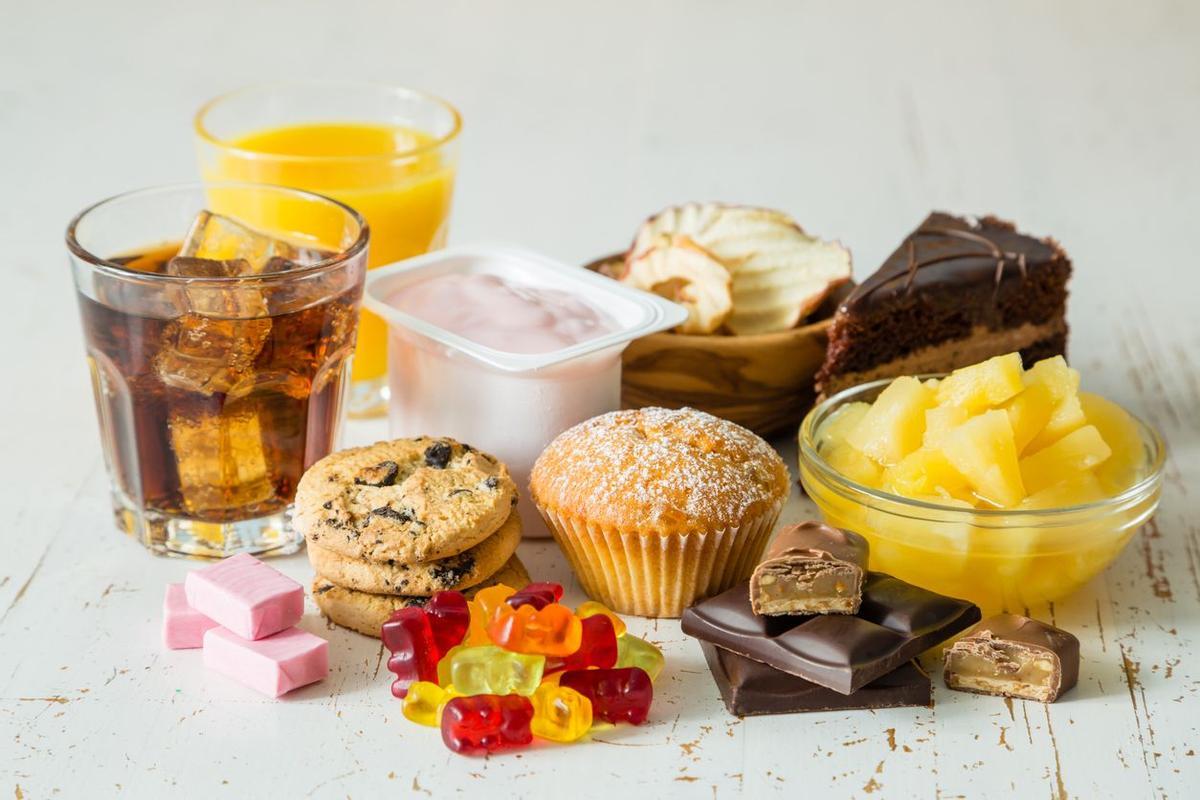 Alimentos con alto contenido en azúcar