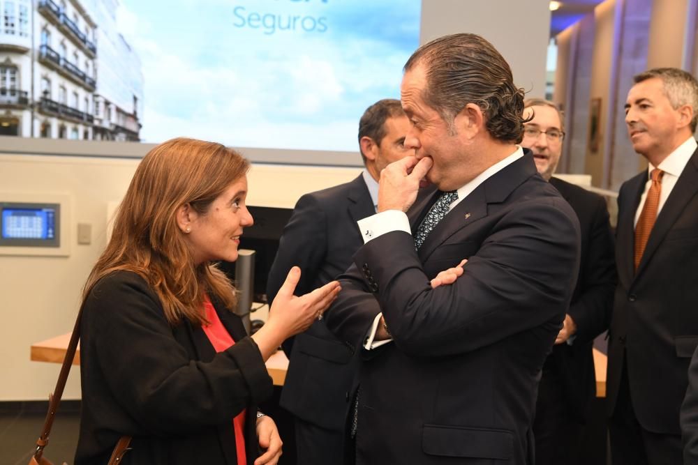 Inauguración de la nueva sede de Abanca Seguros