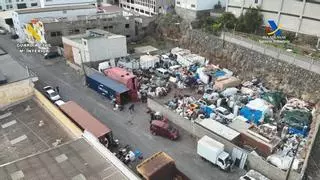 Desmantelan una red que envió de forma ilegal 650 toneladas de residuos peligrosos desde Tenerife a África