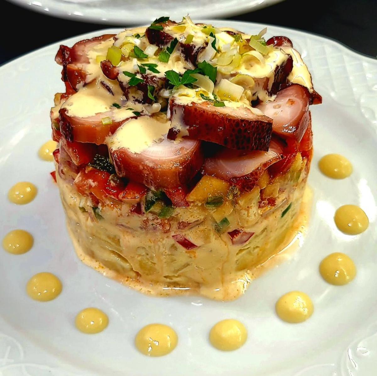 Ensaladilla de Casa Tollín.