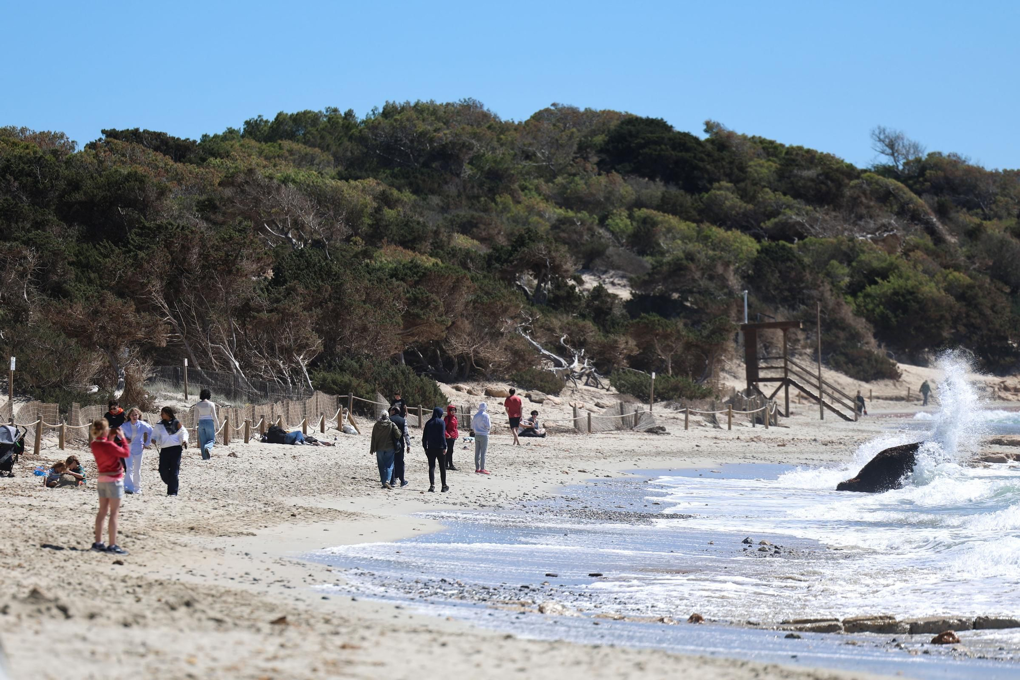 Lunes de Pascual al sol en Ibiza