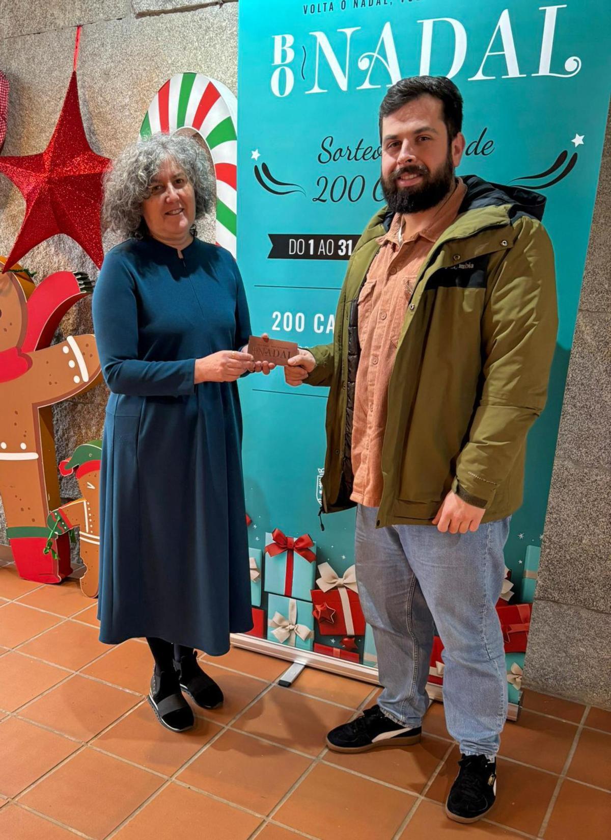 Ganadores de los vales de compra de 200 euros de la campaña de Navidad de A Pobra Ganadores de los vales de compra de 200 euros de la campaña de Navidad de A Pobra