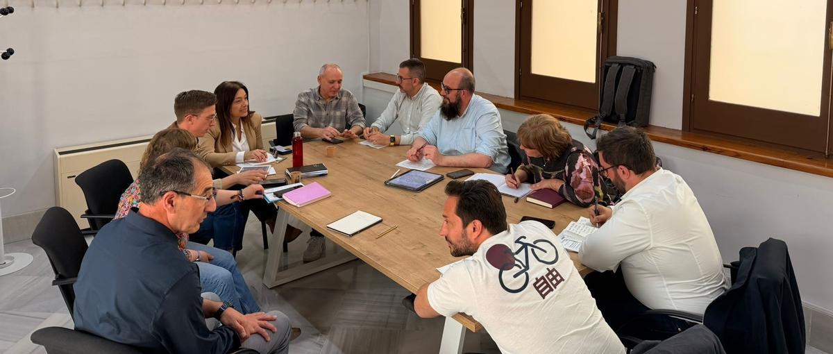 Jornada de trabajo entre los ayuntamientos de Xàtiva y Vila-real.