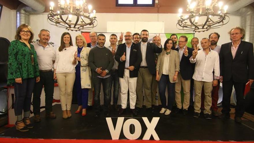 Presentación de candidaturas de Vox